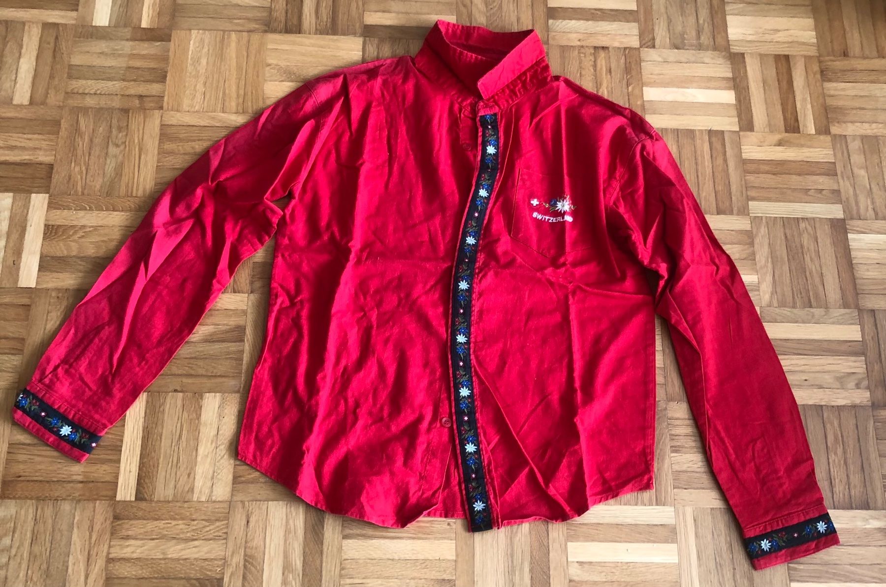 Camicie, T-shirt & Polo: Berner Trachten Hemd. Gr. 140/152 – Usato da Adliswil venduto da Myxin