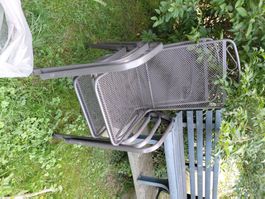 4Gartenstühle