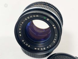 MAMIYA-SEKOR CS 50mm 1.7 Objektiv ø49mm 35mm SLR NC Kamera