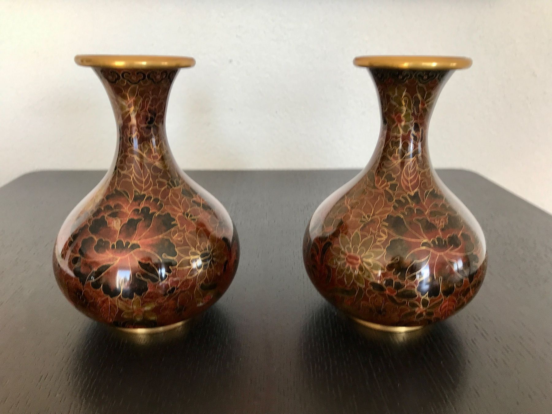 Vasi & Recipienti: Paire de vases en cloisonné – Usato da Morges venduto da Audemars07