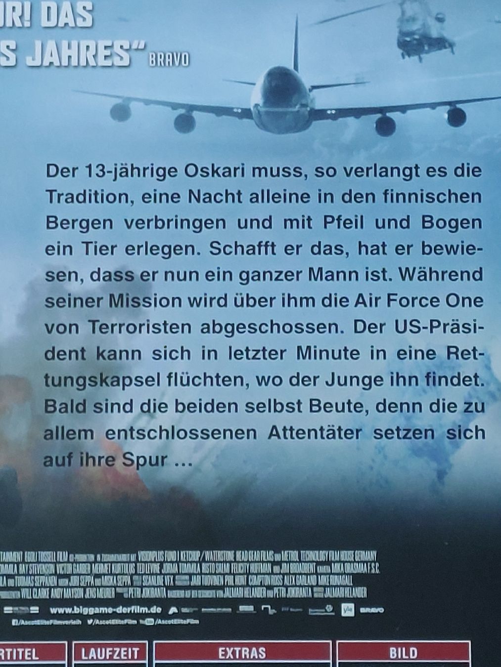 Tutti i DVDs: Samuel L. Jackson in Big Game – Nuovo (secondo la descrizione) da Zürich venduto da Collector69 2