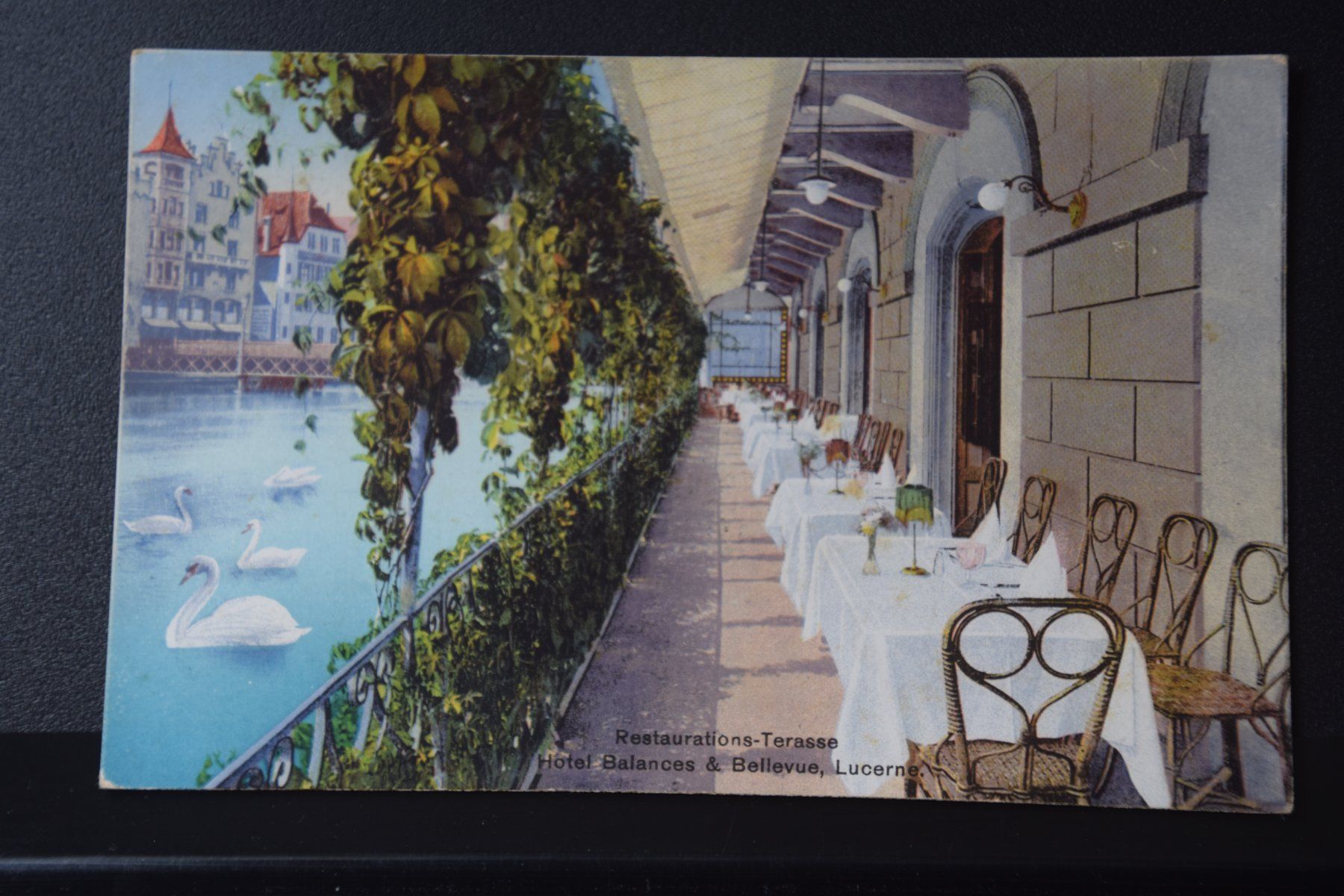 Cartes postales: AK Luzern, Hotel Balances – D'occasion à Luzern par CH2018