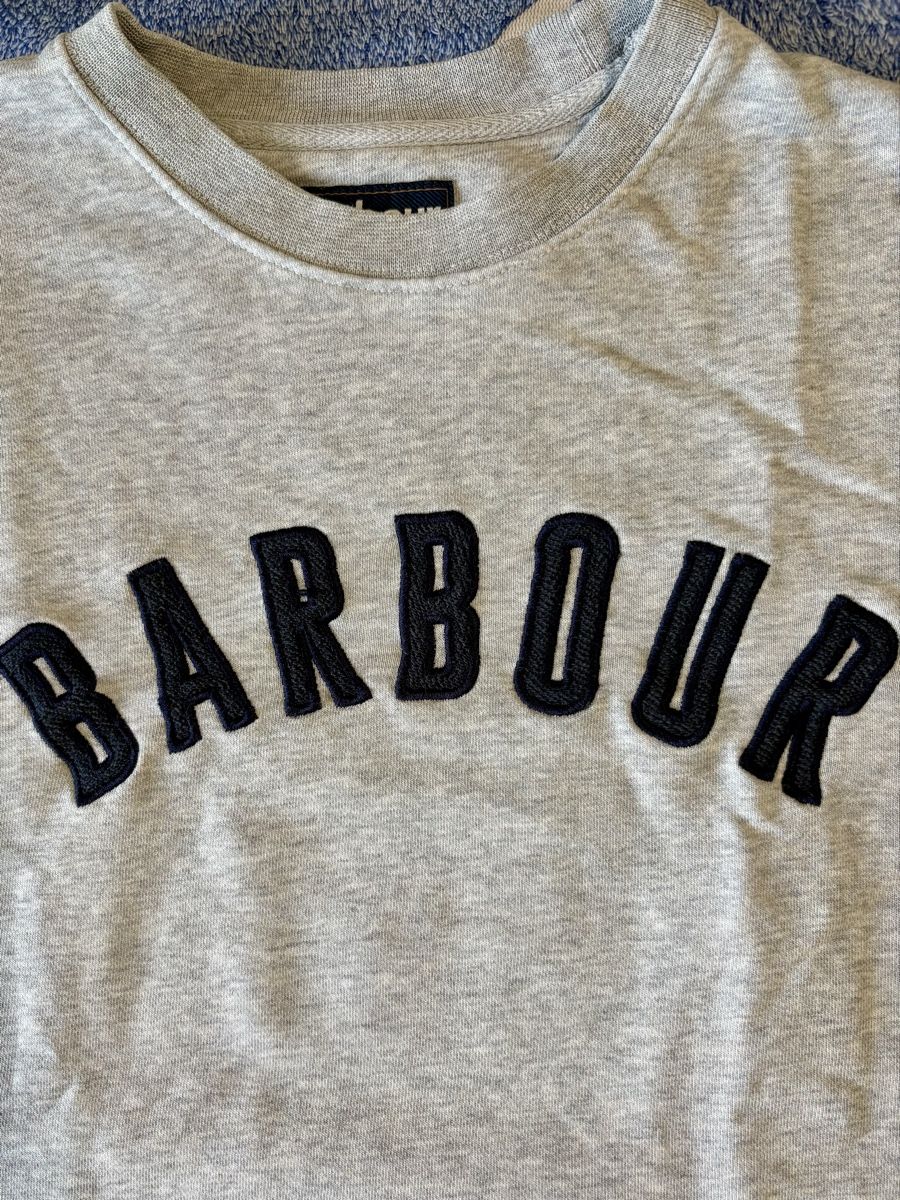 Barbour Pullover & Sweatshirts: BARBOUR Pullover grau Grösse M Baumwolle, sehr guter Zustand – Gebraucht aus Zürich von nadin.nadin2 1