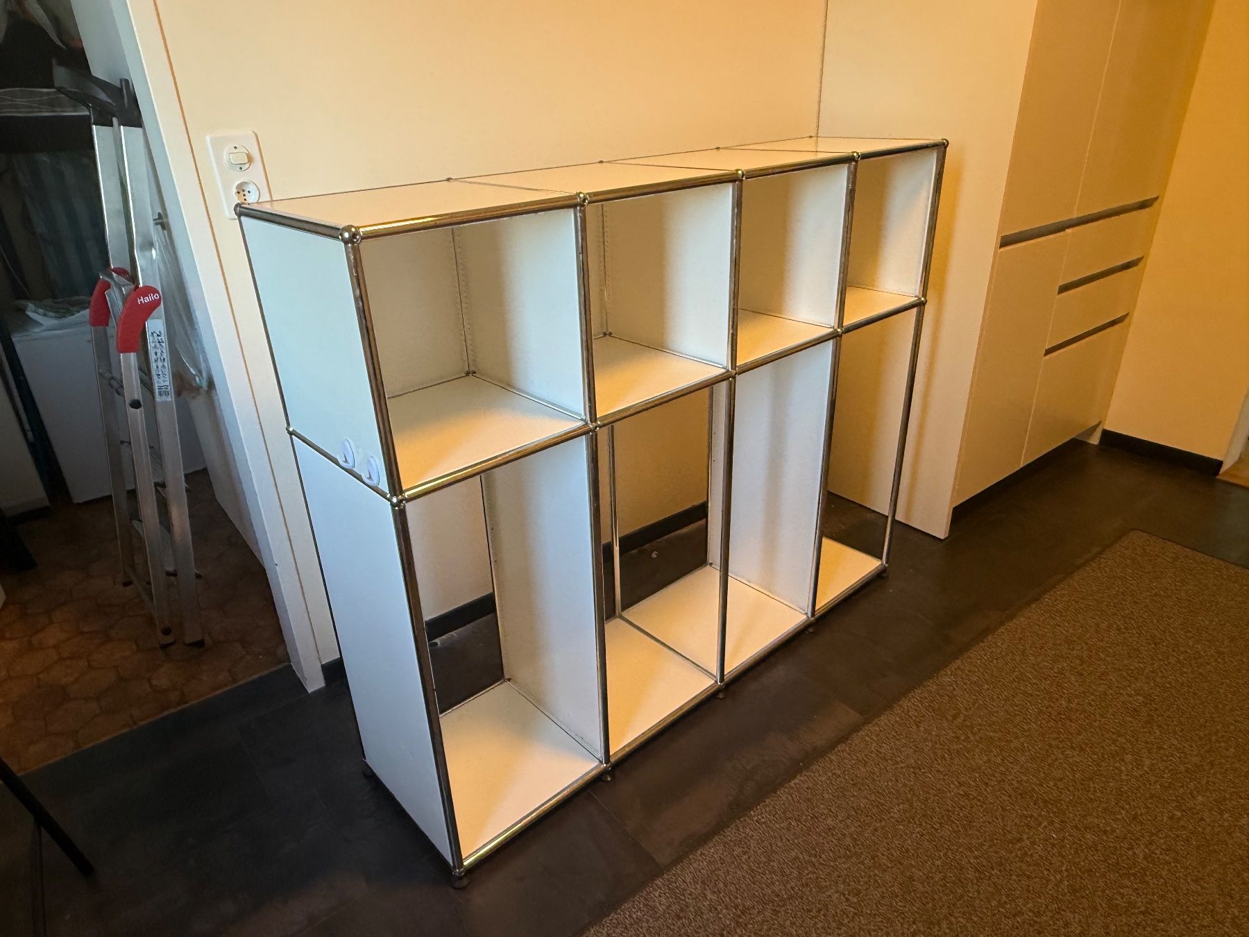 USM Scaffali: USM Haller Regal weiss – Usato da Binningen venduto da Norma2 3