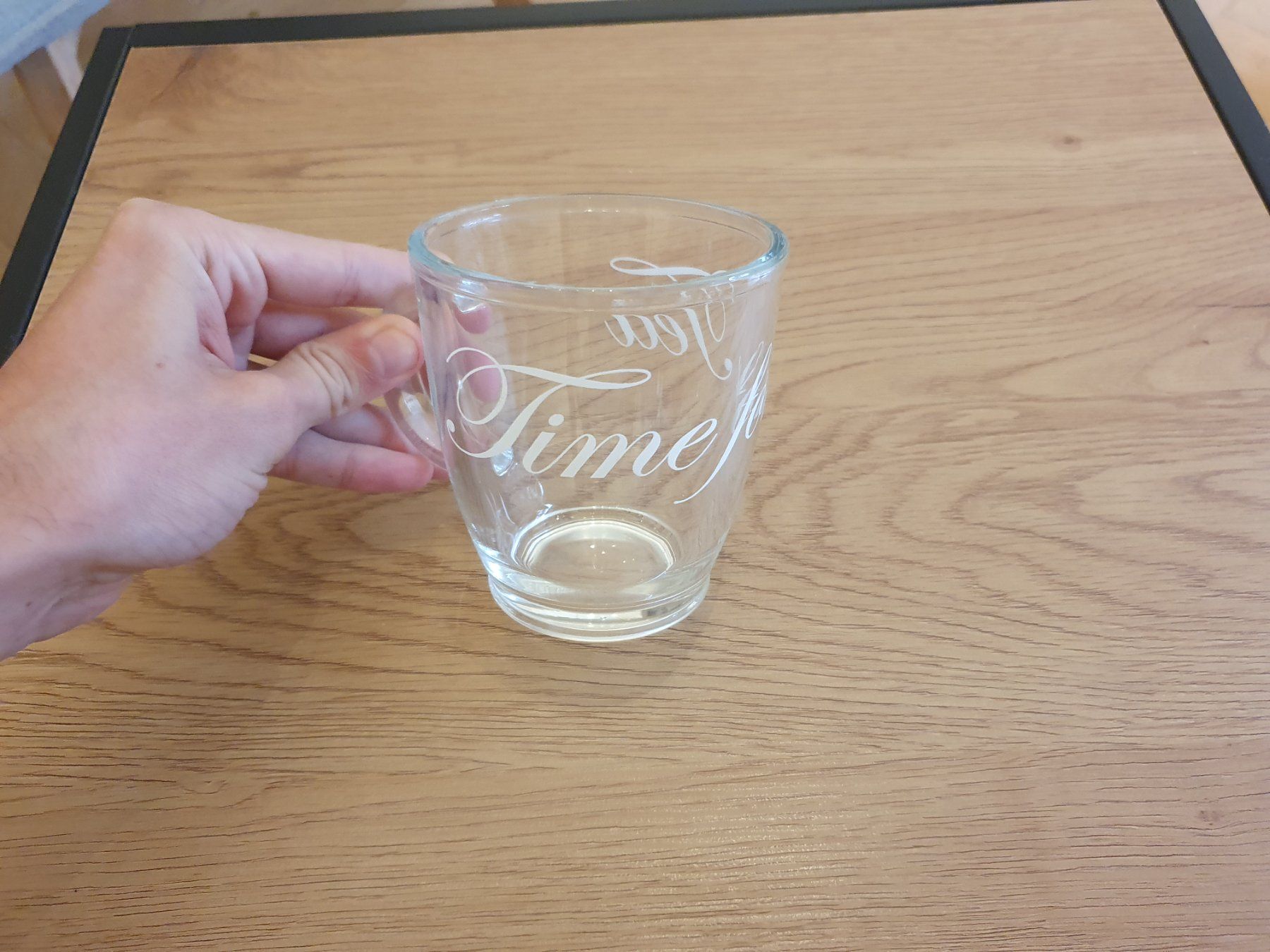 Tazze: Tasse aus Glas "Time for Tea" – Usato da Bern venduto da NilsMosi