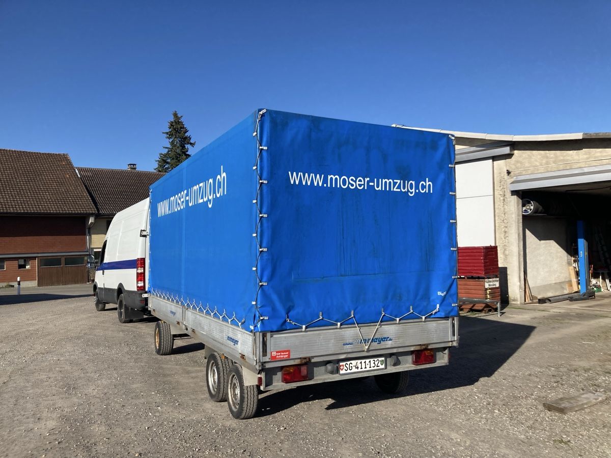 Wm Meyer Rimorchi: Drehschemel Anhänger 3500kg – Usato da Niederbüren venduto da 4G93 1