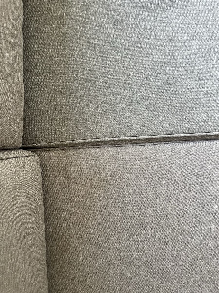 Sofas: Ecksofa Schlaffunktion Bettkasten Grau Stoff ca. 250cm – D'occasion à St. Gallen par cha_gk52 4