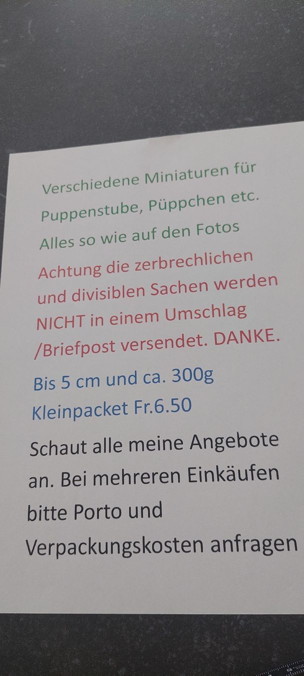 Jouets:  2 Puppenbrillen neu – Neuf (Voir description) à Muri AG par nindo1 5