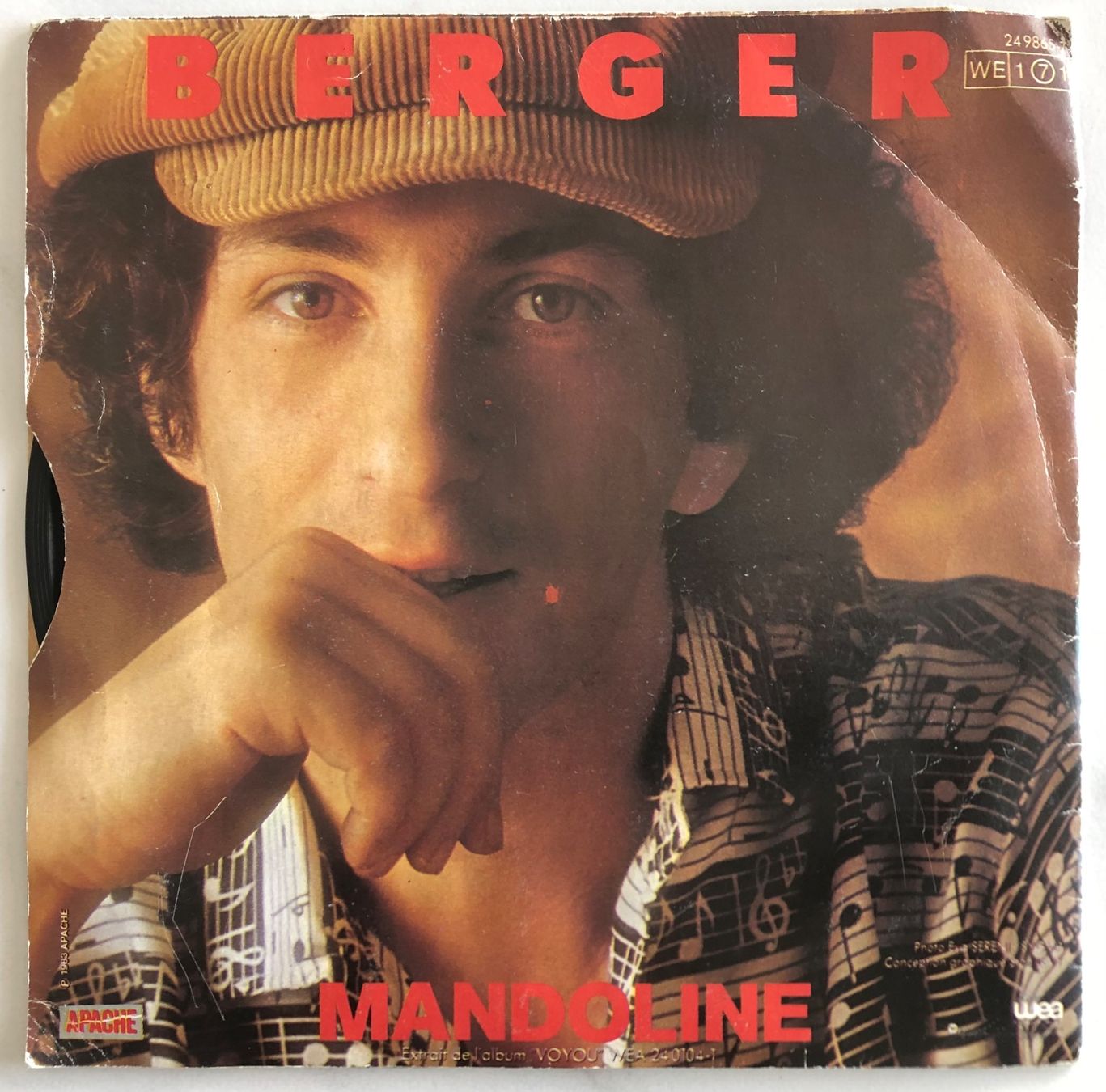 Dischi in vinile: MICHEL BERGER - VOYOU – Usato da Poliez-Pittet venduto da Newtown-Records 1
