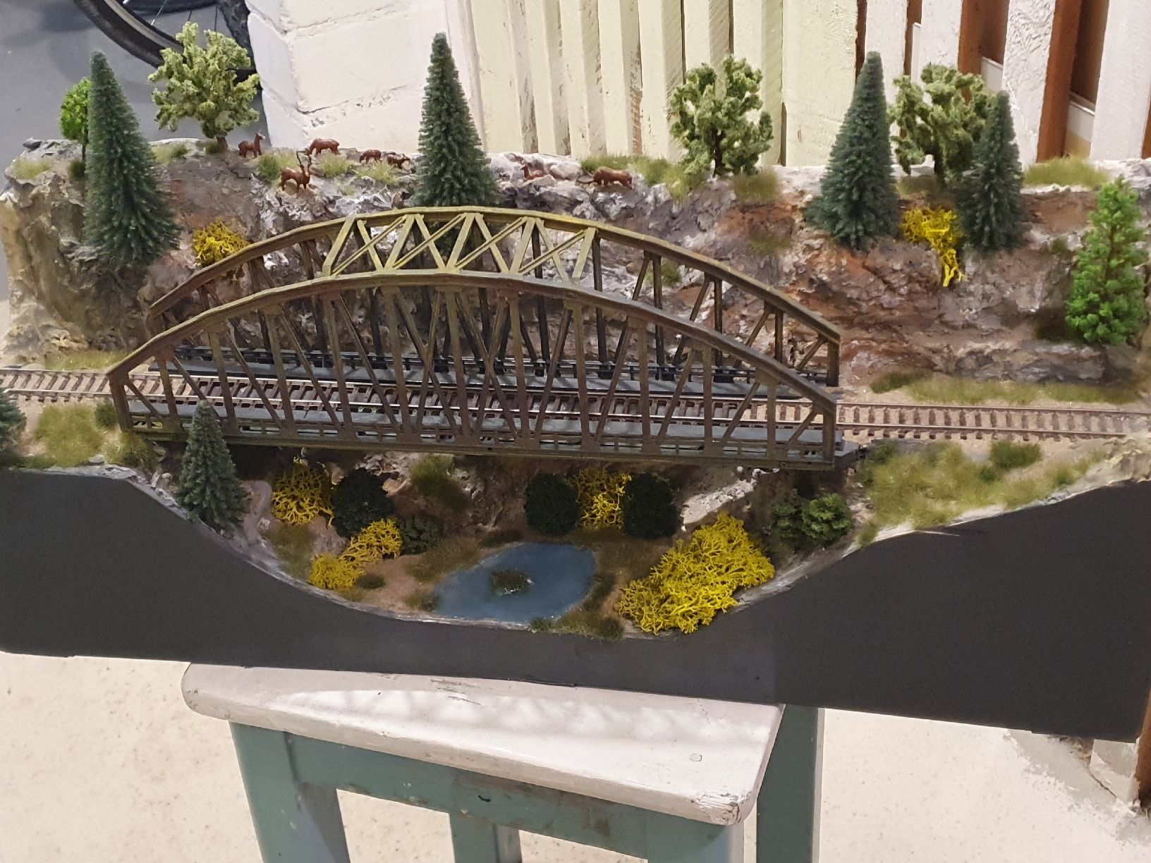 Modellini di ferrovie: DIORAMA Modelleisenbahn – Usato da Belp venduto da Liacheyenne 1