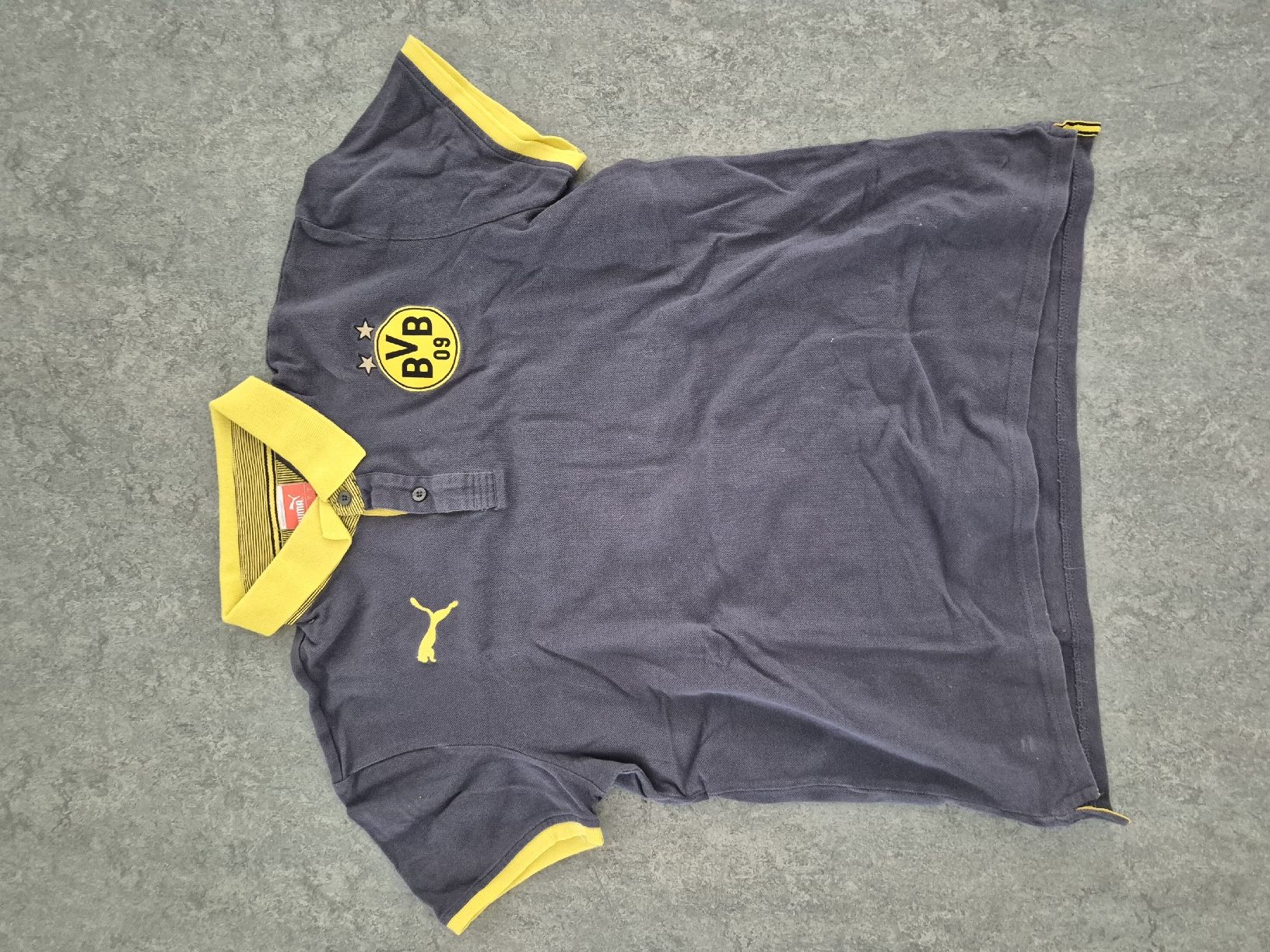 Magliette Polo: BVB Borussia Dortmund Puma Polo Shirt – Usato da Aarau venduto da Rene5000