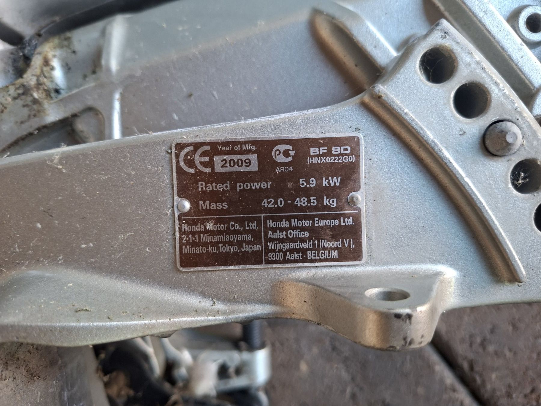 Honda Motori: Honda 8 PS Langschaft – Usato da Niederbipp venduto da Gruesch 3
