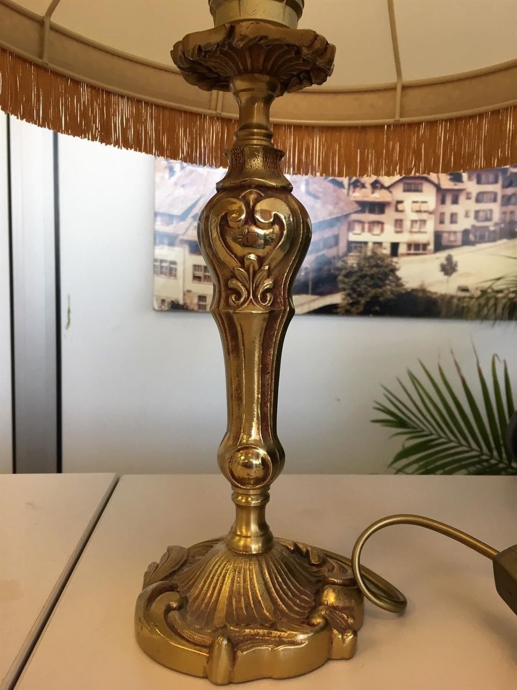 Lampade: Tischlampe mit Messingfuss ! – Usato da Brügg BE venduto da rutschimedizin 5