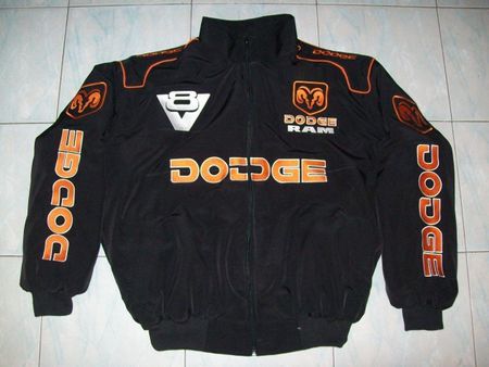 NEU DODGE RAM V8 Fan Jacke schwarz(oran) alle Größen/Modelle