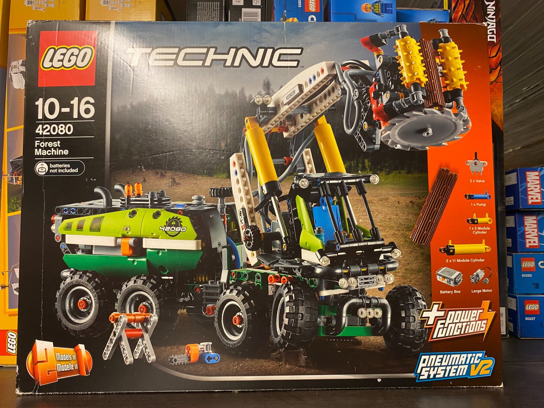 Lego Kit di costruzioni: LEGO Technic 42080 Forstmaschine - Neu & OVP – Nuovo e nell'imballaggio originale da St.Gallen venduto da Punktchen01