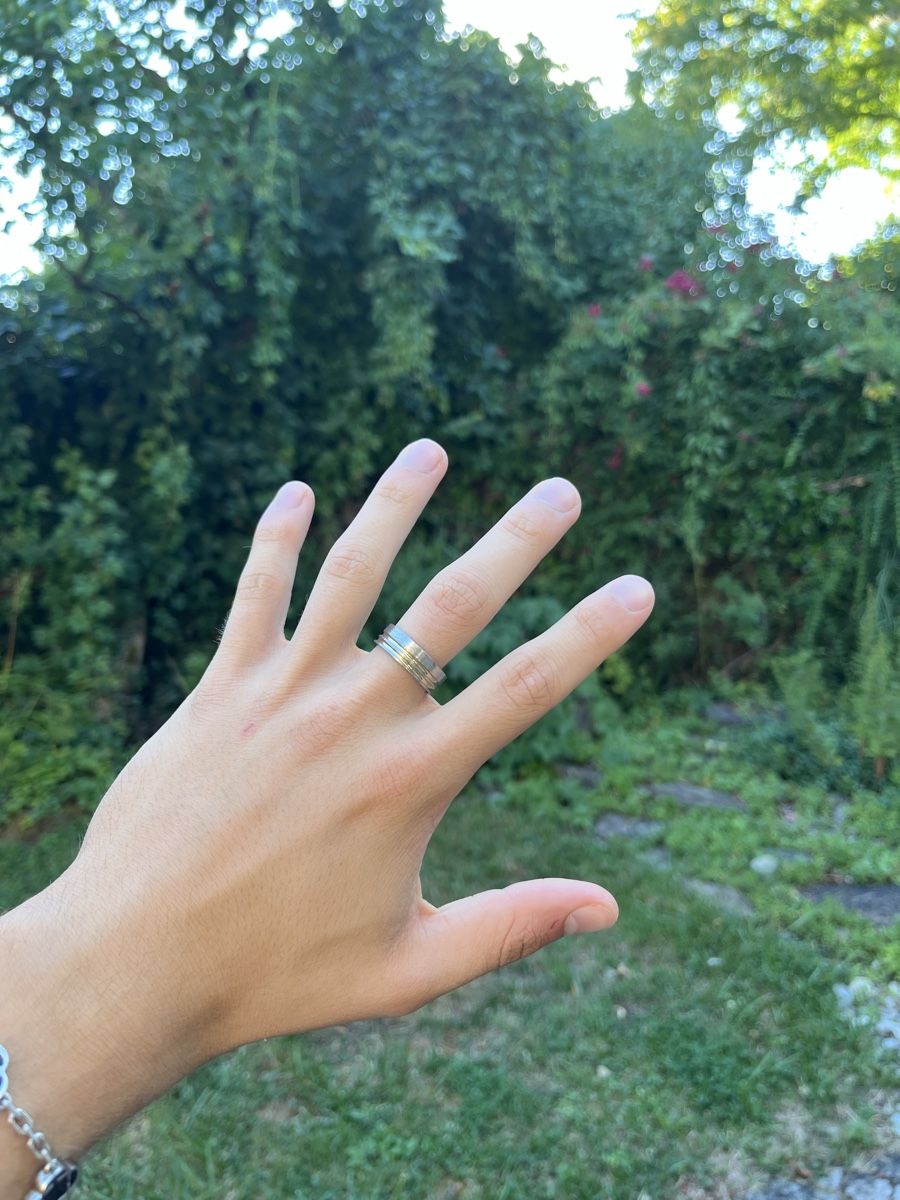 Ringe: Ring aus Edelstahl mit Rillen 20 mm Modeschmuck – Neu (gemäss Beschreibung) aus Tägerwilen von Alexander716 5