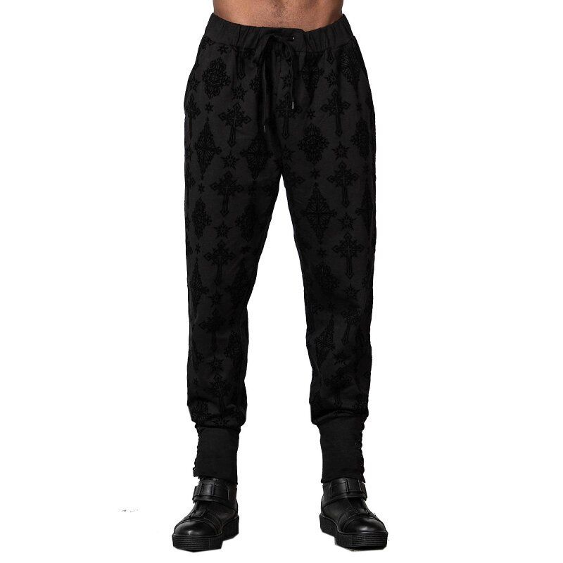 Killstar Pantaloni: KILLSTAR - Night Thirst Joggers XXL – Usato da Monthey venduto da Black-Cockatoo 2