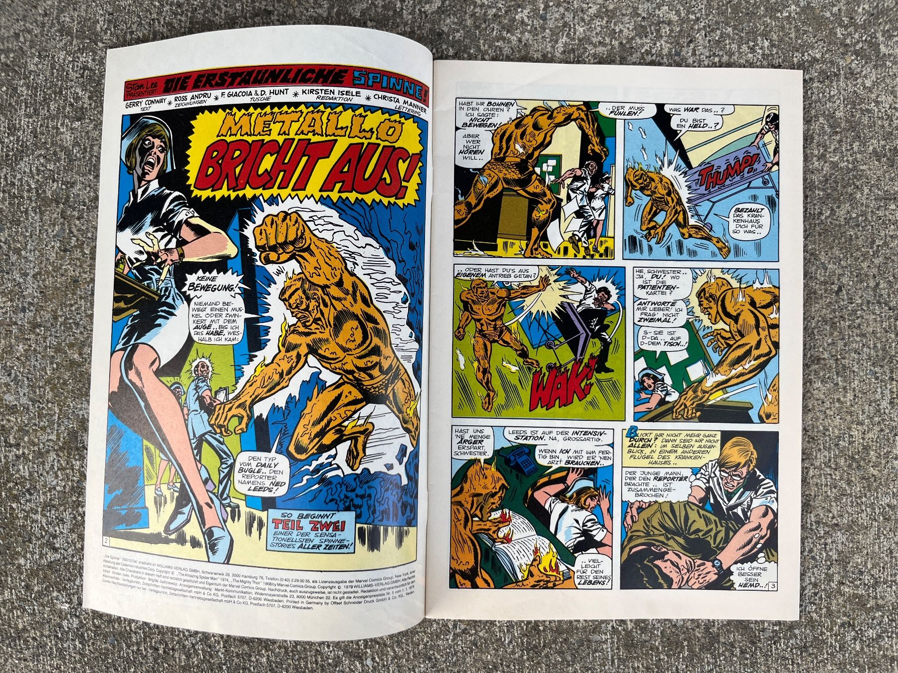 Comics: Die Spinne Marvel Comic Nr. 134 - Top Zustand! Selten – Gebraucht aus Dettighofen von Moshop 1