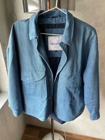 Selfhood denim jacket (XS)
