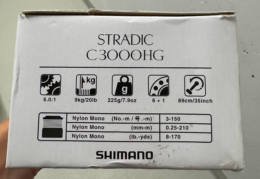 Shimano Rollen & Spulen: Shimano Stradic C3000HG – Gebraucht aus Oberägeri von itssilvan 1