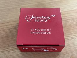1 PAAR XLR CAPS VON SIEVEKING SOUND - TOP TUNING!