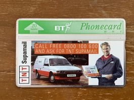Telefonkarte British Telecom   BTP 155 TNT Supamail