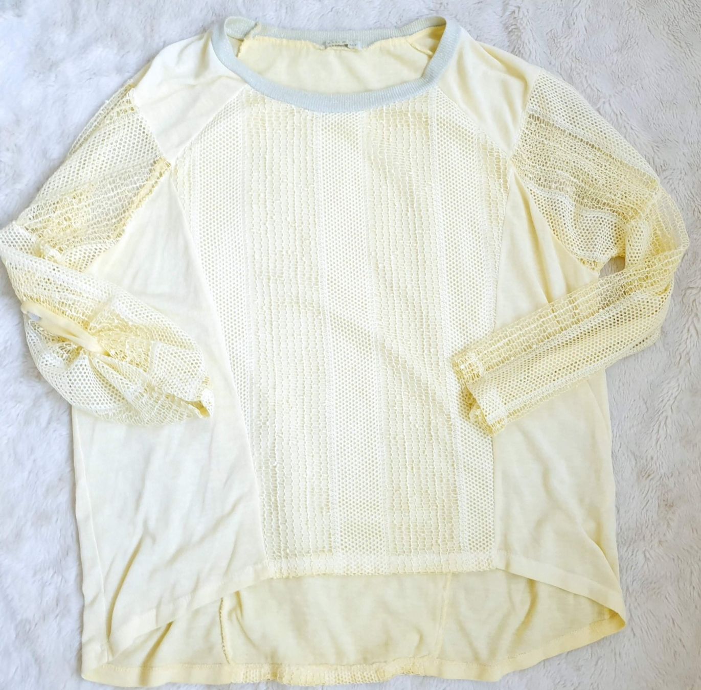 Pullover & Sweatshirts: PULLOVER PULLI MADE ITALY MIT SEIDE L 42 40 GELB TUNIKA TOP – Neu (gemäss Beschreibung) aus Elsau von the-colorful-side 2
