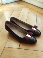 Damen-Schuhe von Salvatore Ferragamo, Grösse 38,5, bordeauxr