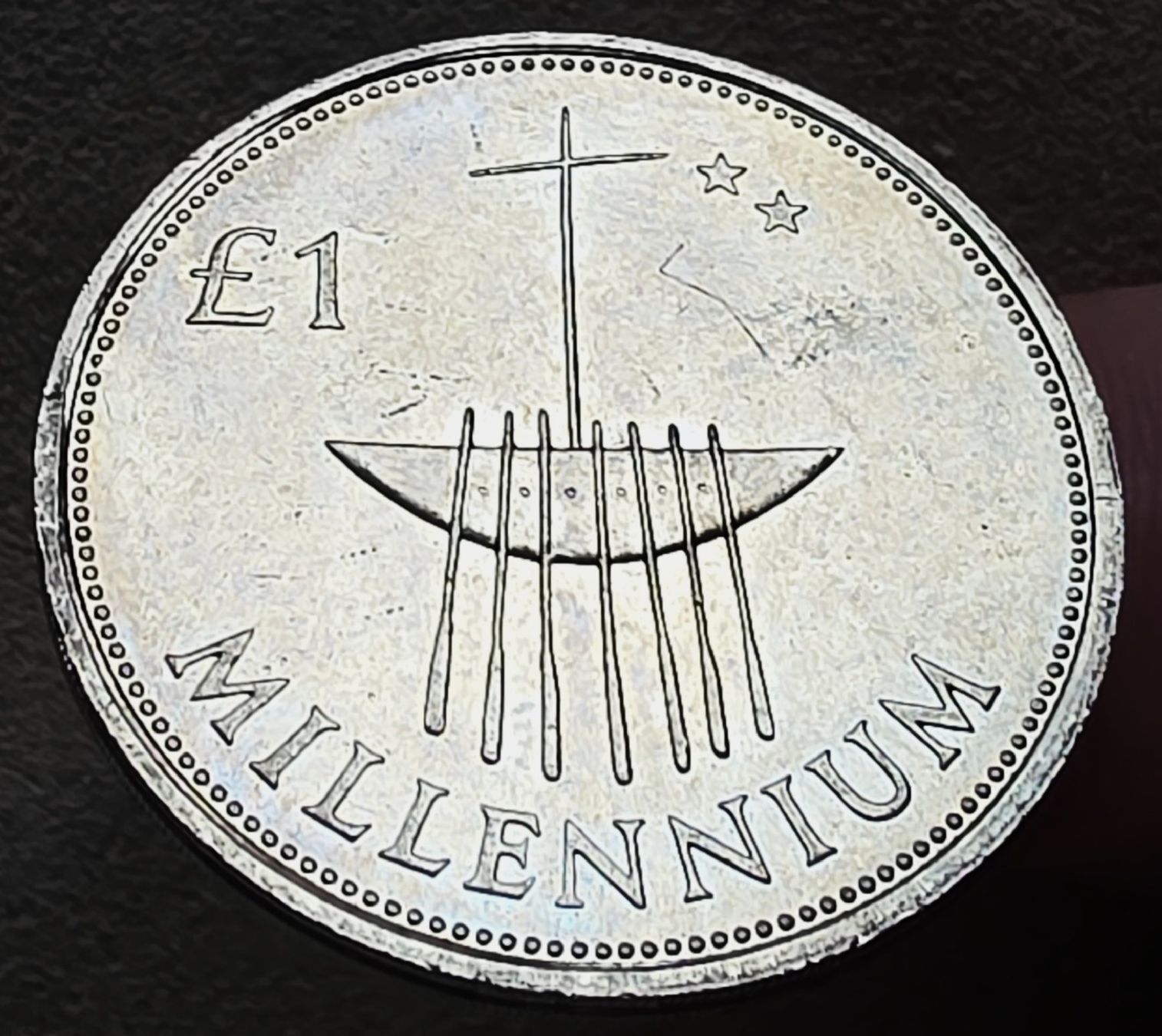 Alle Münzen: IRLAND 1 POUND 2000 – Neu (gemäss Beschreibung) aus Winterthur von Creso70