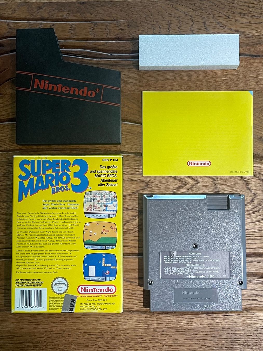 Nintendo Spiele: Super Mario Bros. 3 - NES - Top Zustand, CIB – Gebraucht aus Zuerich von Dorsi 1