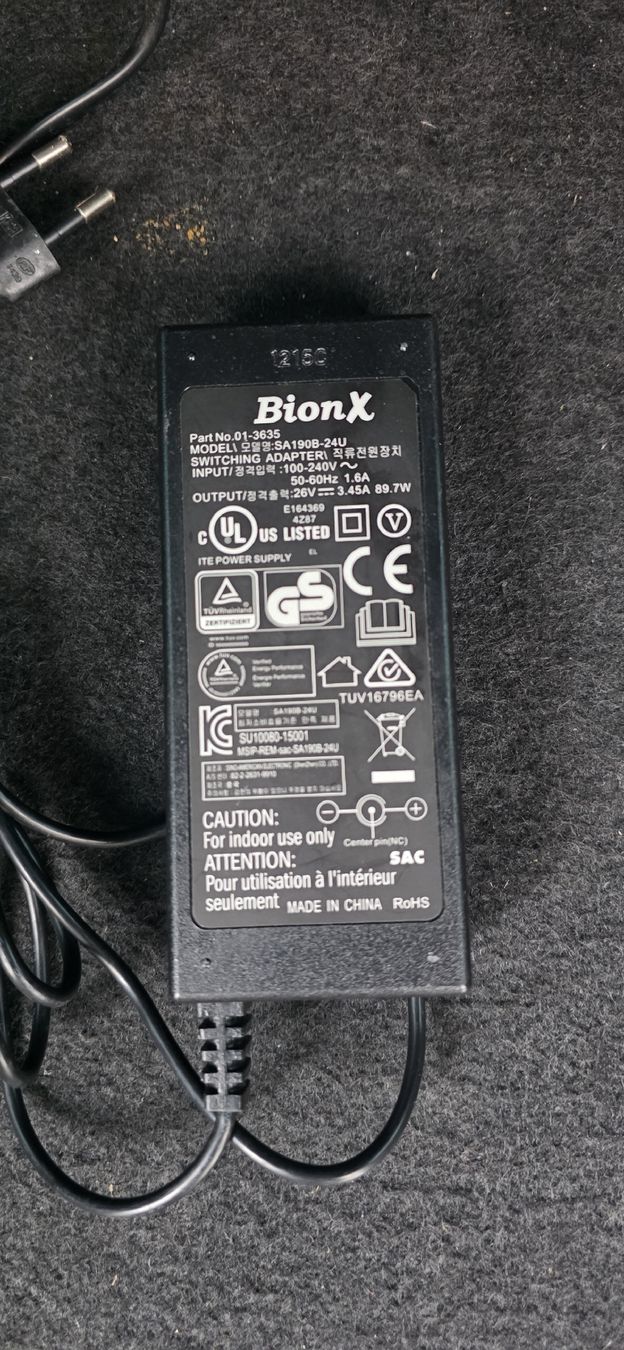 Bionx Pièces détachées: Ladegerät BionX E-Bike – D'occasion à Buchs SG par MATGEOMAR 1