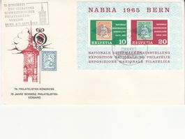 Sonderstempel A. 992 Kongress Philatelisten Vereine Bern