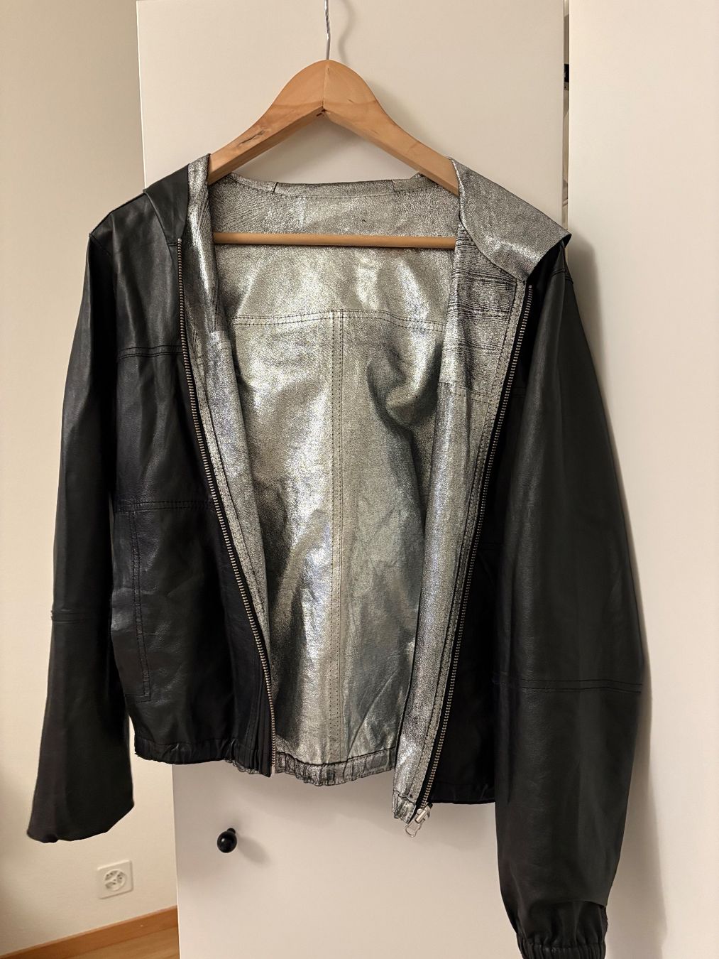 Maje Giacche: Maje echtleder jacke – Nuovo (secondo la descrizione) da Zürich venduto da alician 1