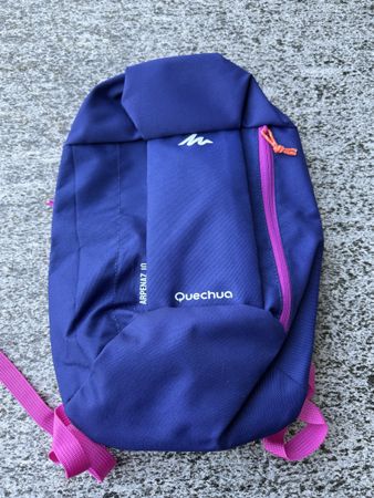 Zaino Quechua Arpenaz 10 blu viola 10 litri nuovo
