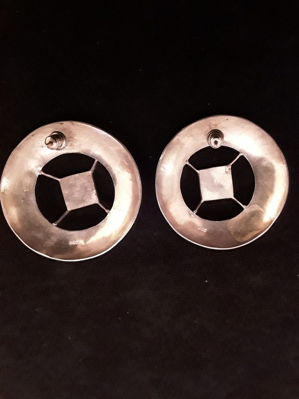 Orecchini pendenti & Orecchini a lobo: Vintage Sterling Silber Ohrstecker – Usato da Zürich venduto da gutsan 5
