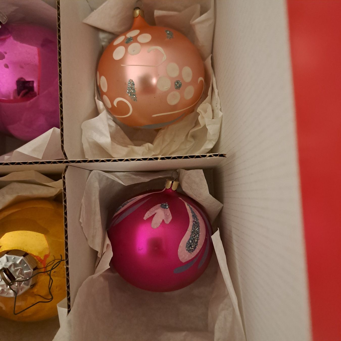 Alle Dekorationen: Alte Weihnachtskugeln aus Glas – Gebraucht aus Grüningen von Tappio 2