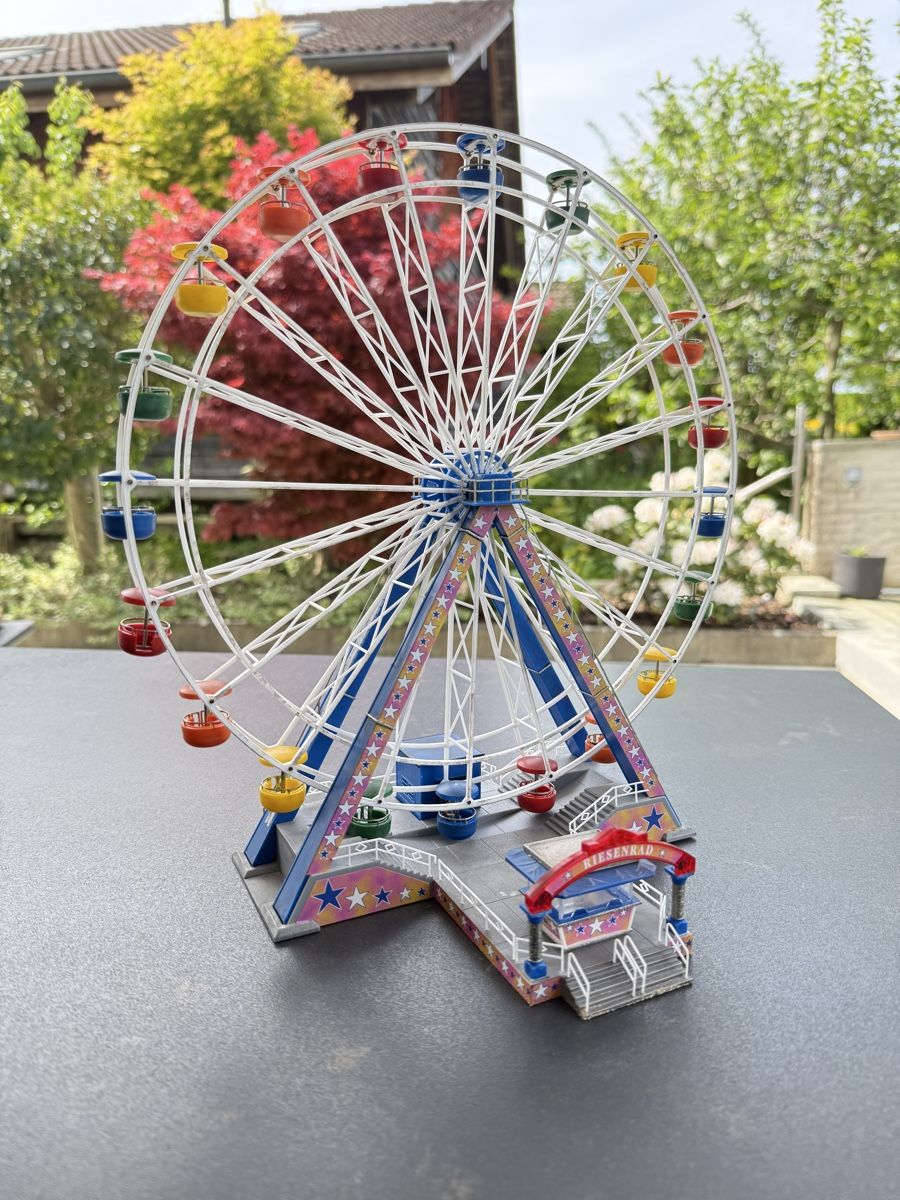 Faller Modellini di ferrovie: FALLER Riesenrad H0 mit Motor – Usato da Seltisberg venduto da doosie_ch