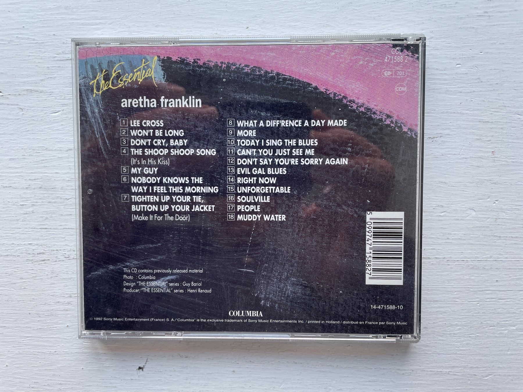 CD: Aretha Franklin - The Essential - CD, 1992 – Usato da Zürich venduto da Andy_t71 1