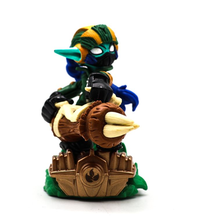 SKYLANDERS SUPERCHARGERS DARK SUPER SHOT STEALTH ELF - OTTIME CONDIZIONI