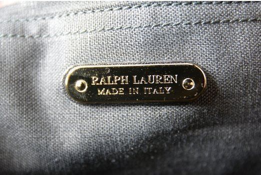 Ralph Lauren Borse da donna: Sac à main Ralph Lauren noir – Nuovo e nell'imballaggio originale da Barberêche venduto da Carrela 4