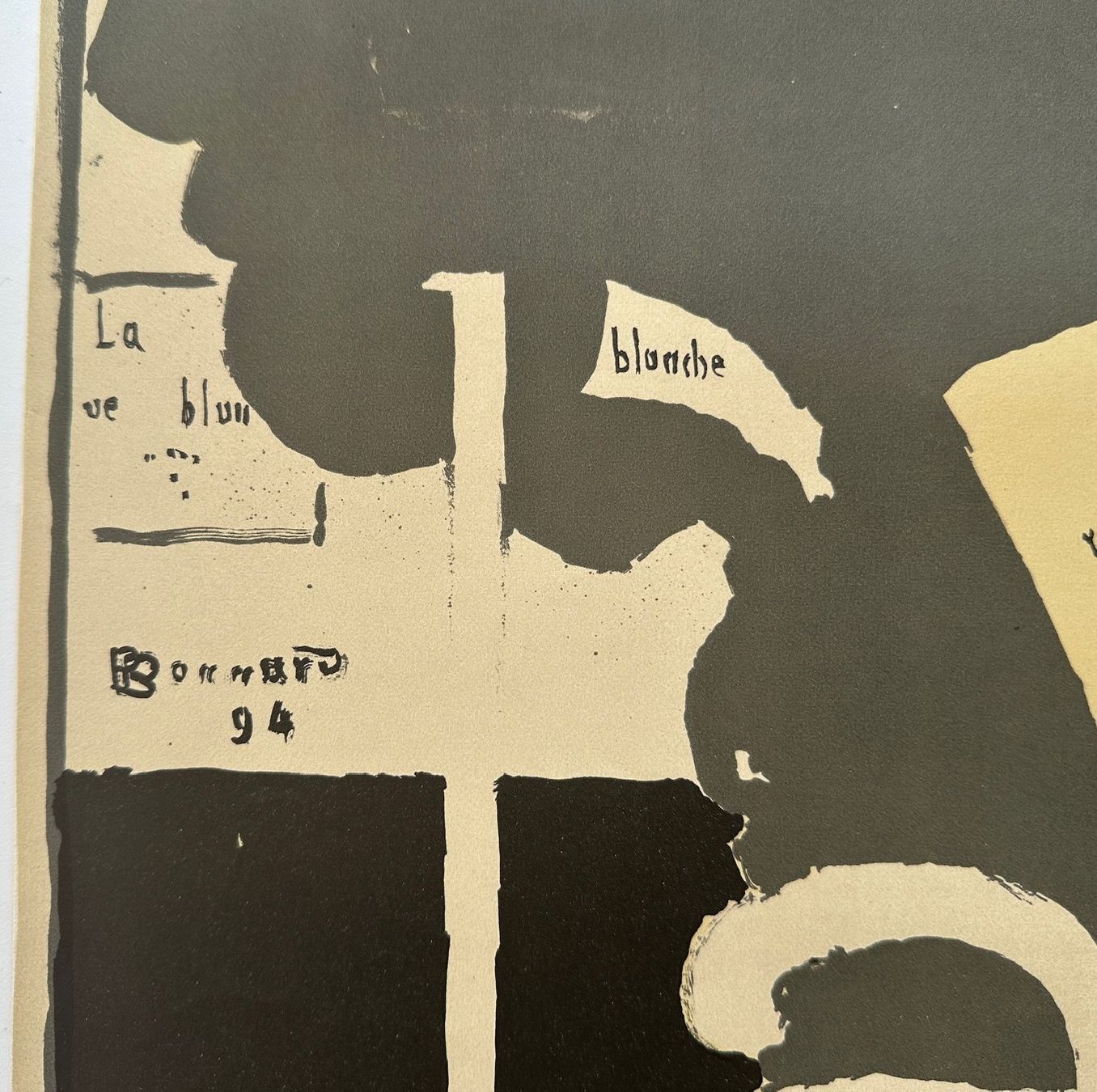 Poster & Bilder: La revue blanche, antike Serigraphie, Pierre Bonnard – Neu (gemäss Beschreibung) aus Weesen von Sombrero22 2