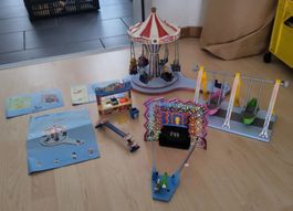 Playmobil Vergnuegungspark / Jahrmarkt  +Anleitung