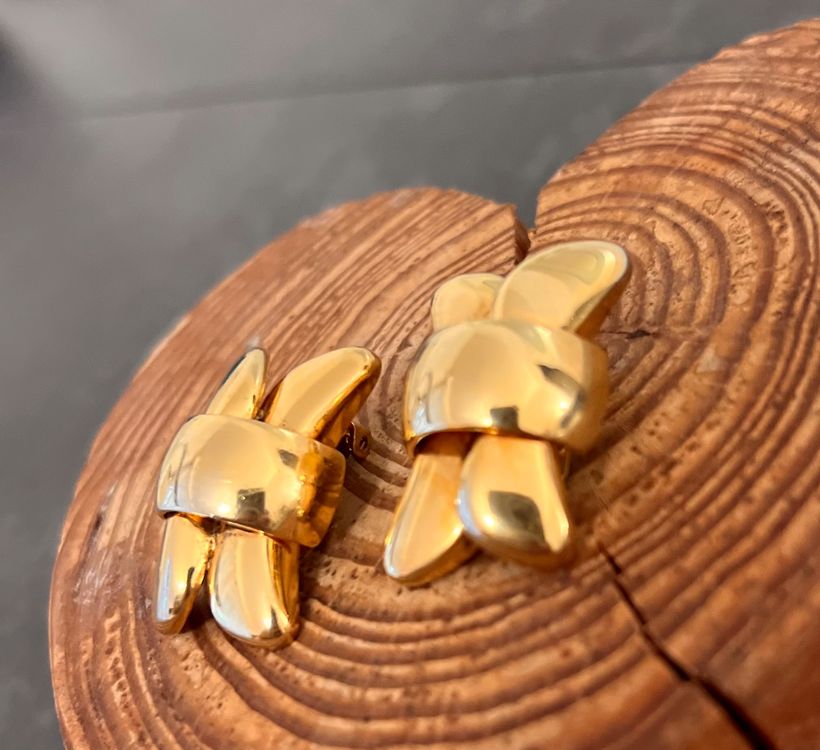 Boucle d'oreille vintage ? Clip, pièce unique à compléter