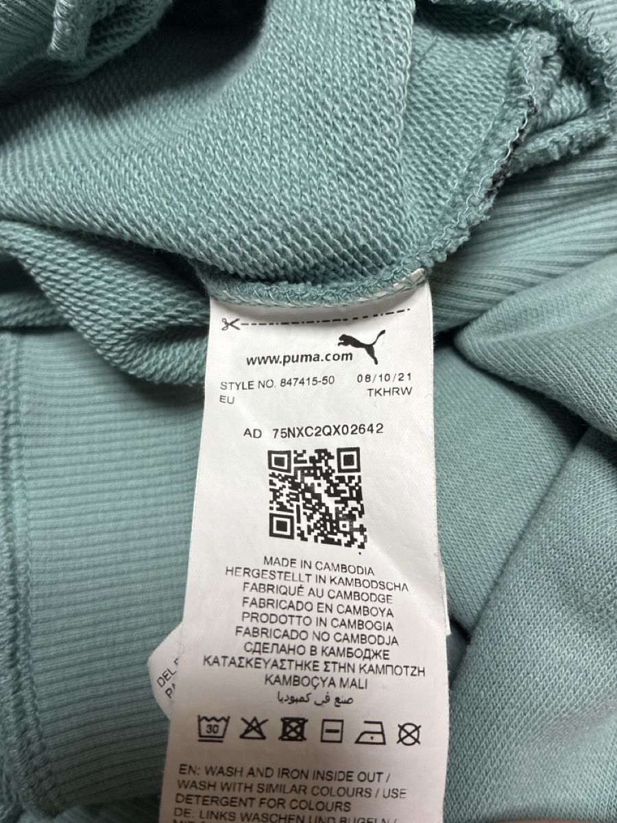 Puma Pullover & Sweatshirts: Puma Kapuzenpullover Mint Grösse L guter Zustand – Neu (gemäss Beschreibung) aus Hirzel von mim_ry5s 4