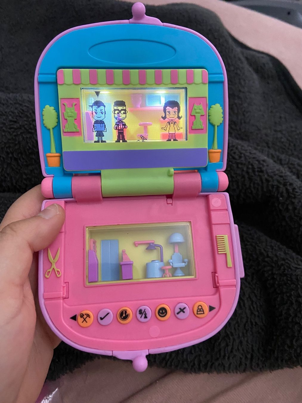 Giochi: Pixel Chix Mattel 2005 Sac à main rose  Jeu – Usato da Montreux venduto da Perledor 7