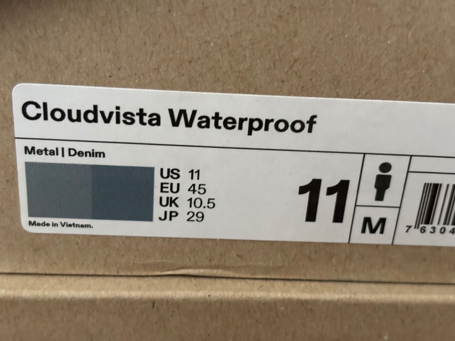 On Scarpe da uomo: On Cloudvista Waterproof, Grösse 45 Neu! – Nuovo e nell'imballaggio originale da Wetzikon ZH venduto da Uturn4 7