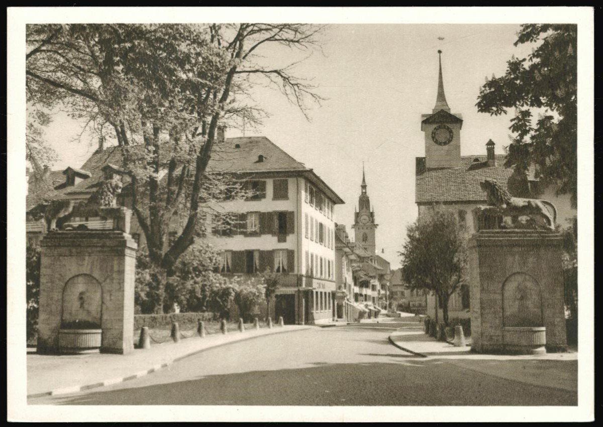 Ansichtskarten: AK Zofingen, Unterer Stadteingang – Gebraucht aus Zürich von tol_b7c7