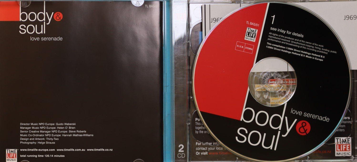 CD: Body & Soul -Love Serenade – Usato da Luzern venduto da CONTENTI 1