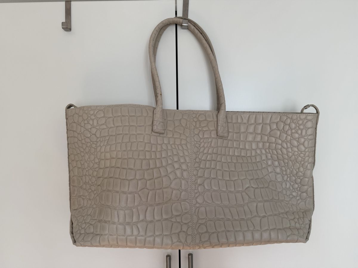 Liebeskind Borse da donna: Liebeskind Shopper in Kroko greige – Usato da Eglisau venduto da Nic1906 4