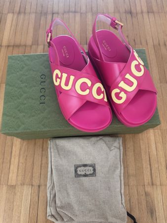 Gucci sandals pink NEU Gr.37.5 oder Gr.39